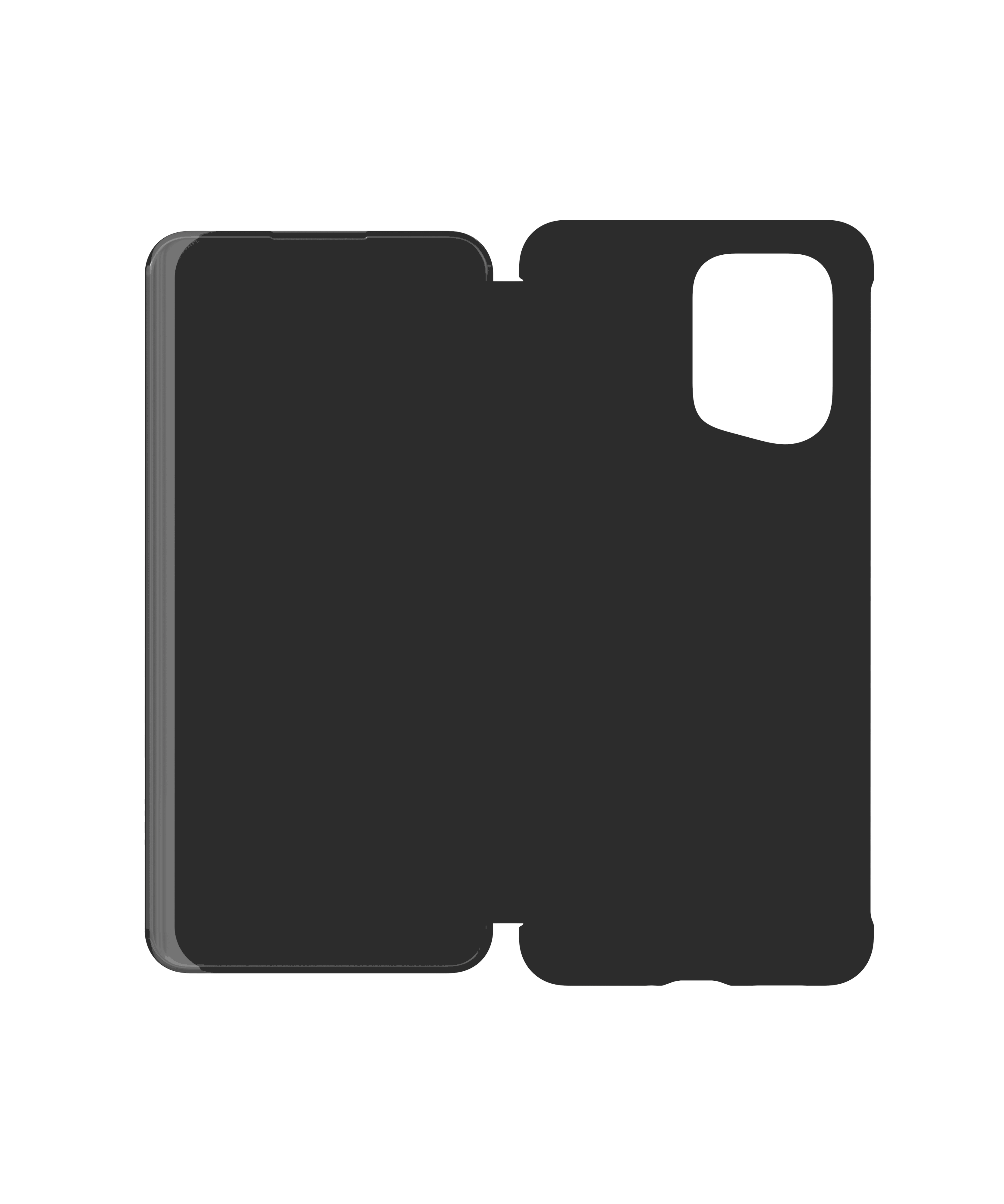 OPPO Official Flip Wallet - Find X5  - Black